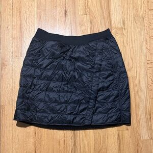 Black Quilted Women's Skirt